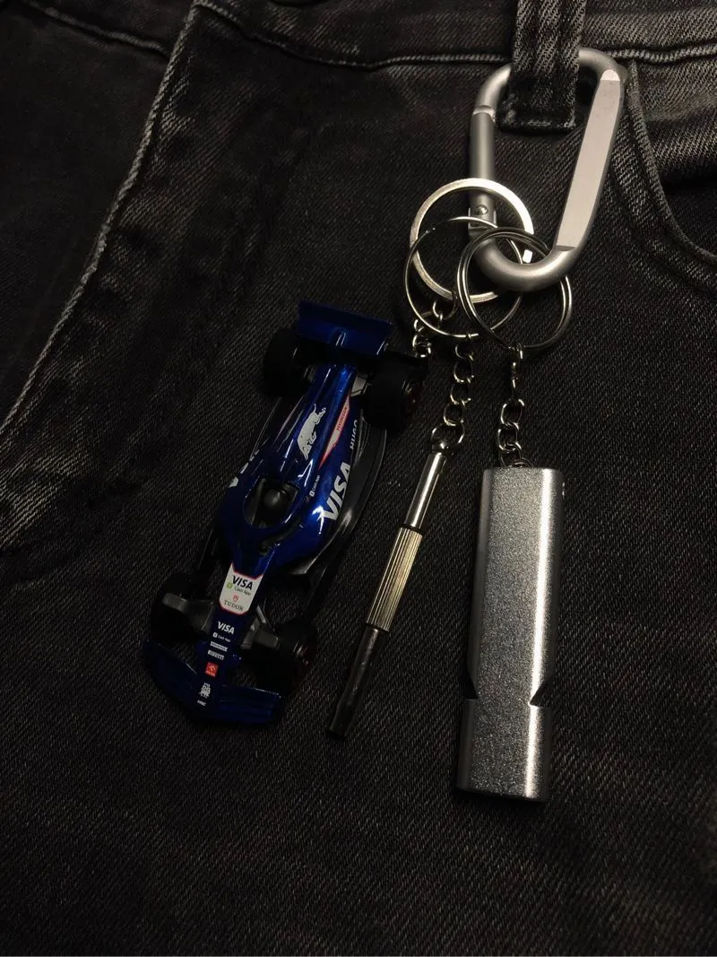 Keychain Hot Wheels Formula 1 Visa Racing Bulls photo 1