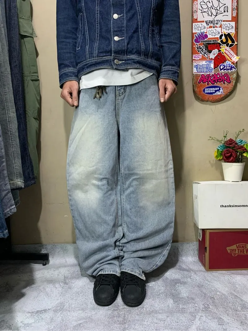 Baggy jeans blue super washed photo 1