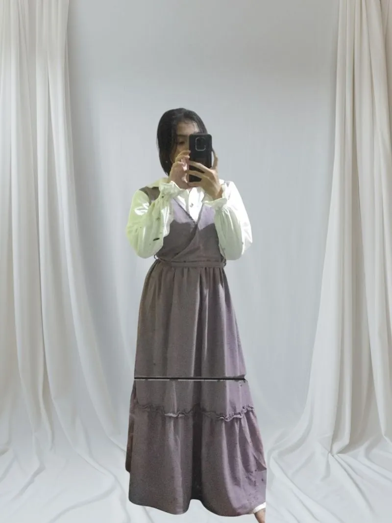 BAJU DRESS MUSLIMAH WANITA RAMPLE MODERN || CASUAL photo 1