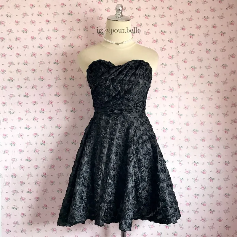 Luxury Coquette Prom dress Wanita black photo 1
