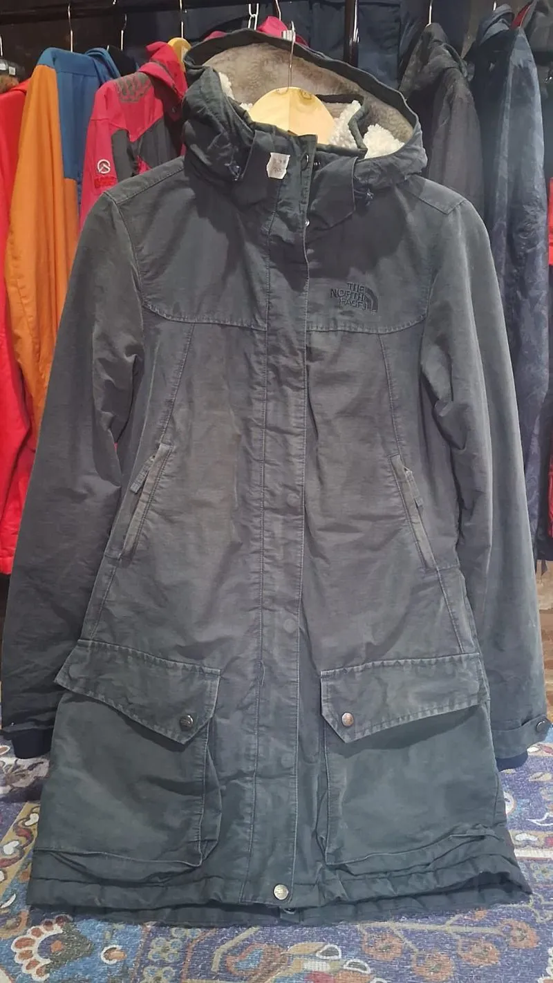 The North Face Casual Reworked Parka Wanita gray photo 1
