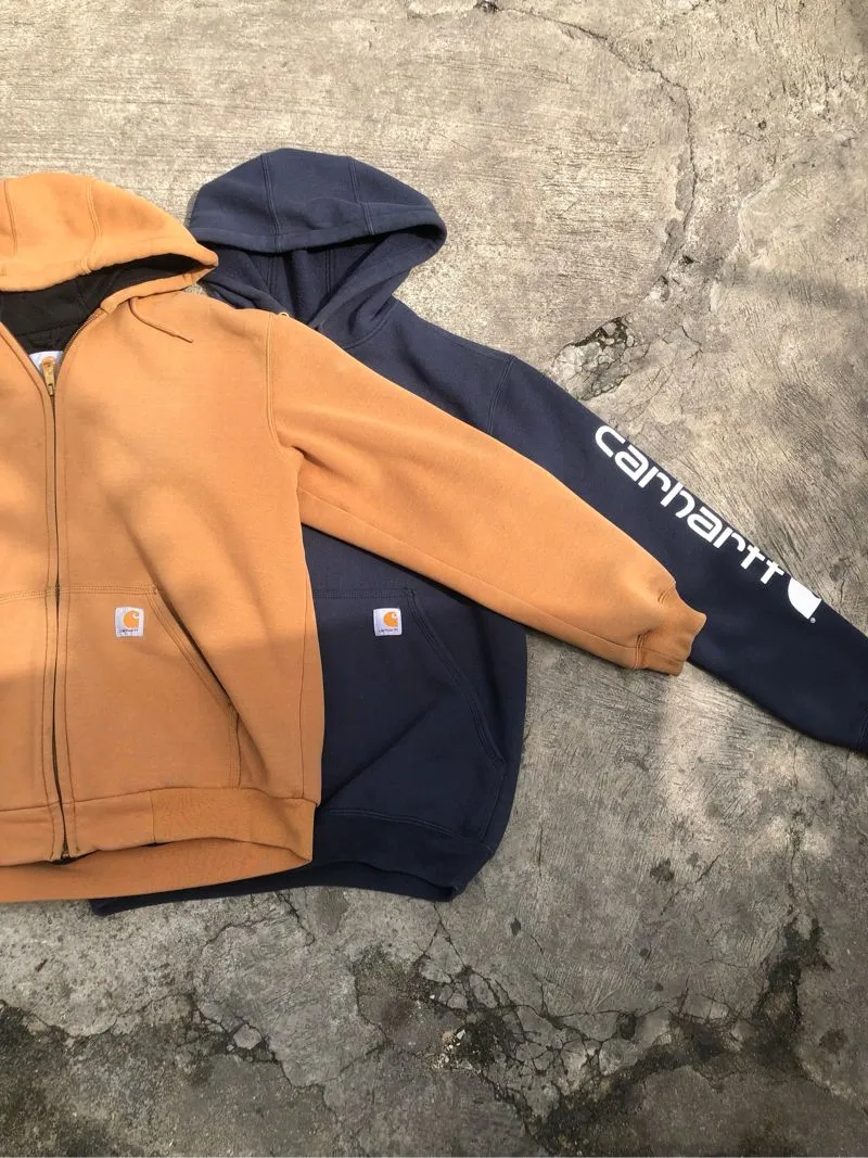 hodie carhartt raindefender dan spellout  photo 1