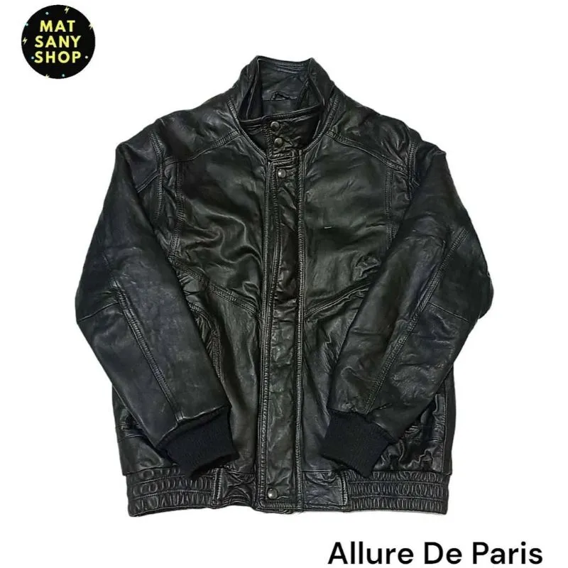 Jaket Kulit Motor Bikers Premium Original Allure De Paris photo 1