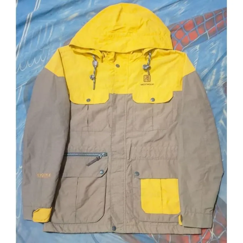 Jaket Parka Multi Pocket Westwood Two Tone Color photo 1