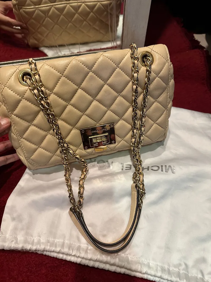 Michael Kors Casual Shoulder bag Wanita tan photo 1