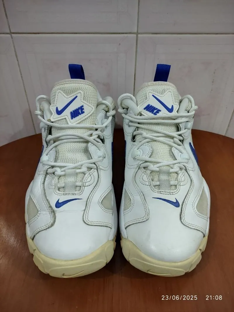 Air Max Nike Barrage Size Nike Air Barrage Mid QS Peak White Black