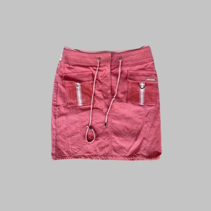 Diesel Streetwear Y2K Mini skirt Wanita pink photo 1