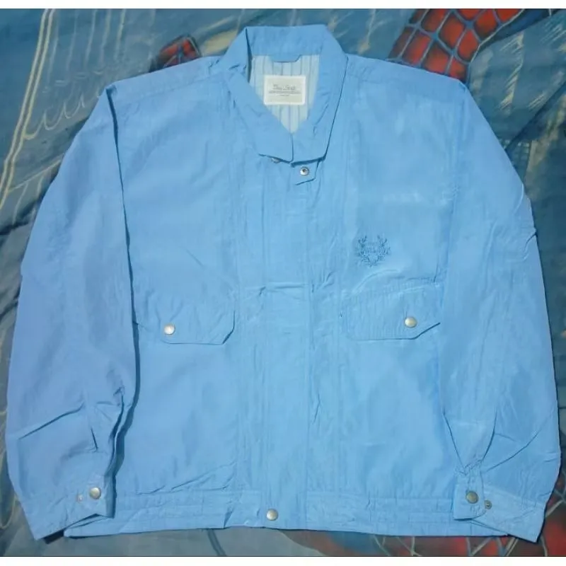 Jaket Vintage Harrington Casual Bay Stall Baby Blue photo 1