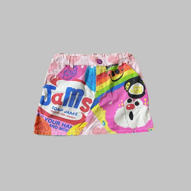Diesel Y2K Lolita Mini skirt Wanita pink photo 1