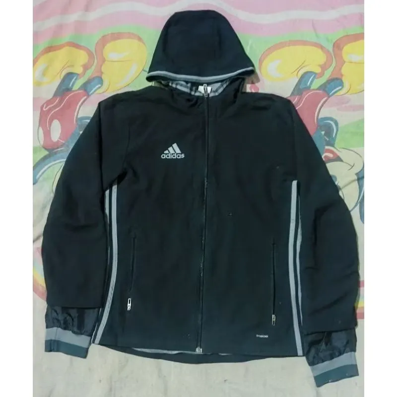 Jaket Windbreaker Adidas Black photo 1