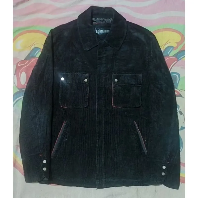 Jaket Corduroy Casual Black Lone Jung Wook Jun photo 1