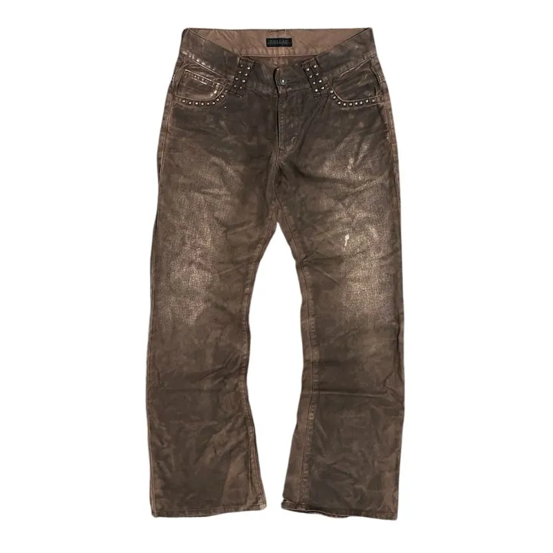 Morgan Homme Flare Bootcut Brown Pants • Flare Jeans  photo 1