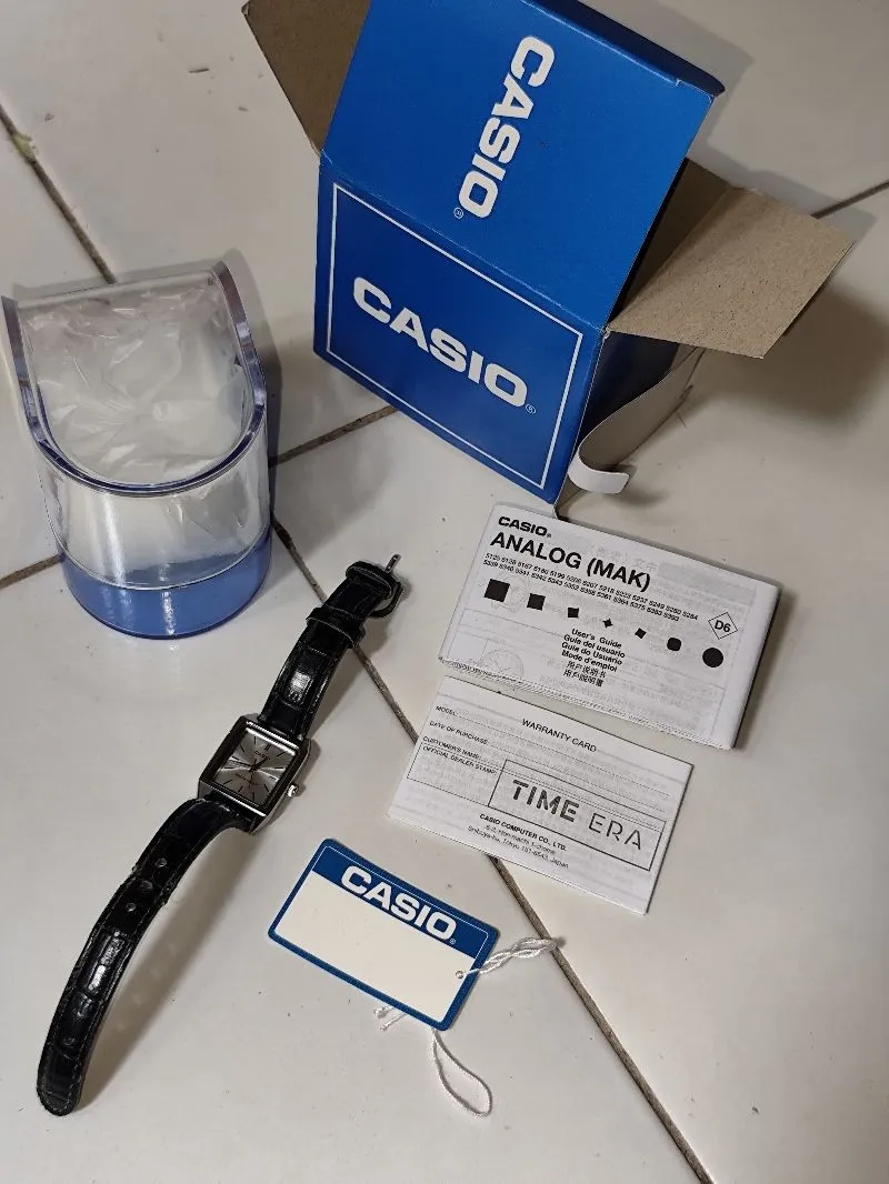Jam tangan Casio Tank general LTP-V007L fullset photo 1