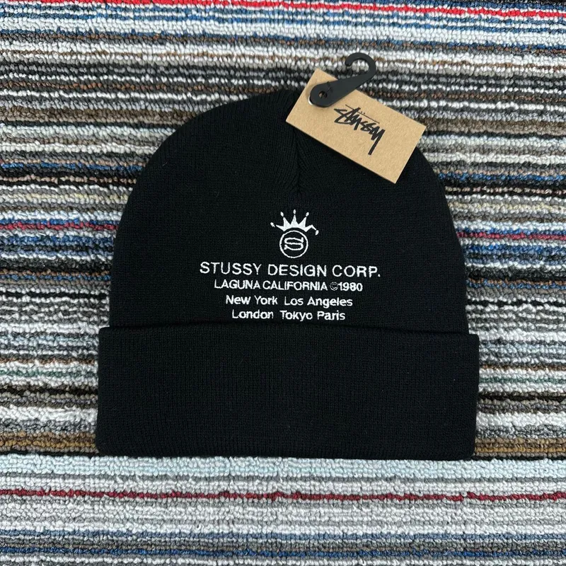 Stussy Streetwear Hat Pria black photo 1