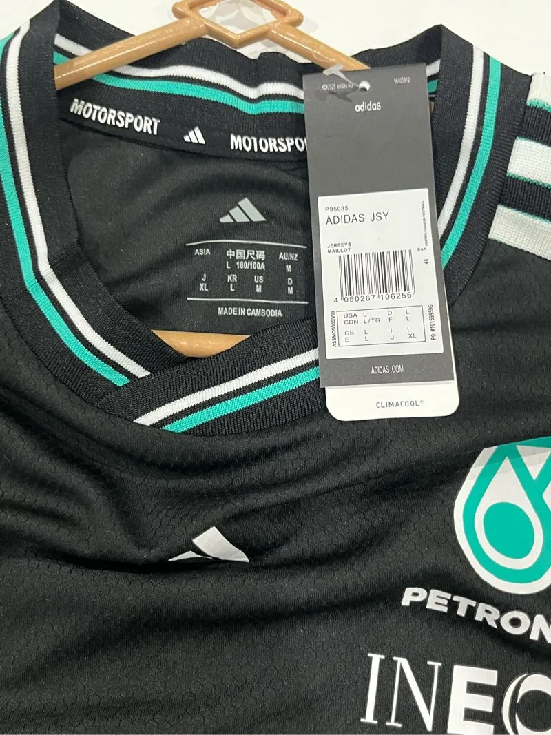 Jersey F1 Mercedez Mercedez Player Issue Preloved