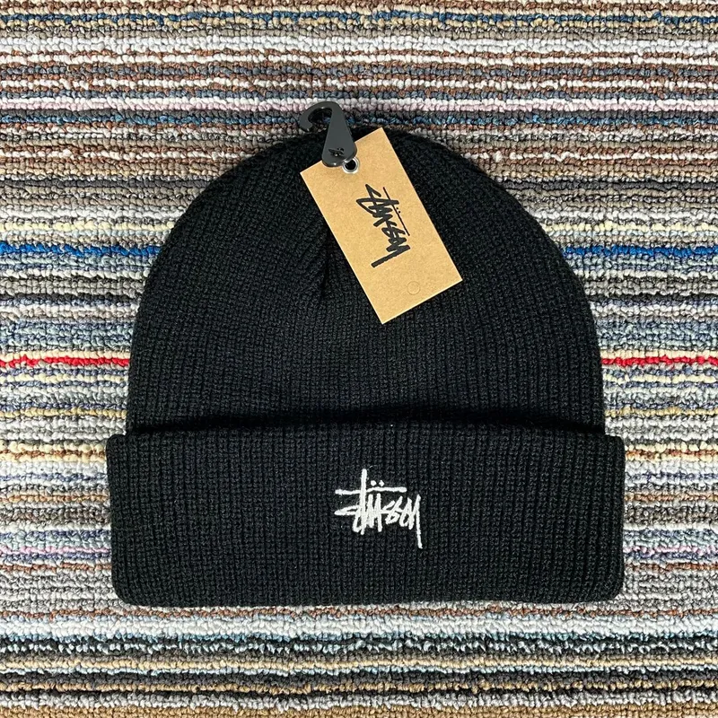 Stussy Vintage Streetwear Hat Pria black Preloved