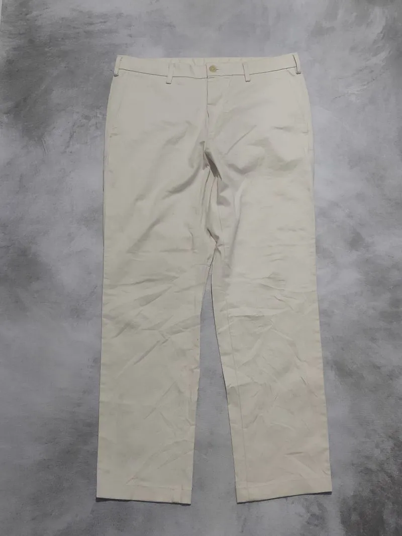 uniqlo chinos sz 37 ivory photo 1