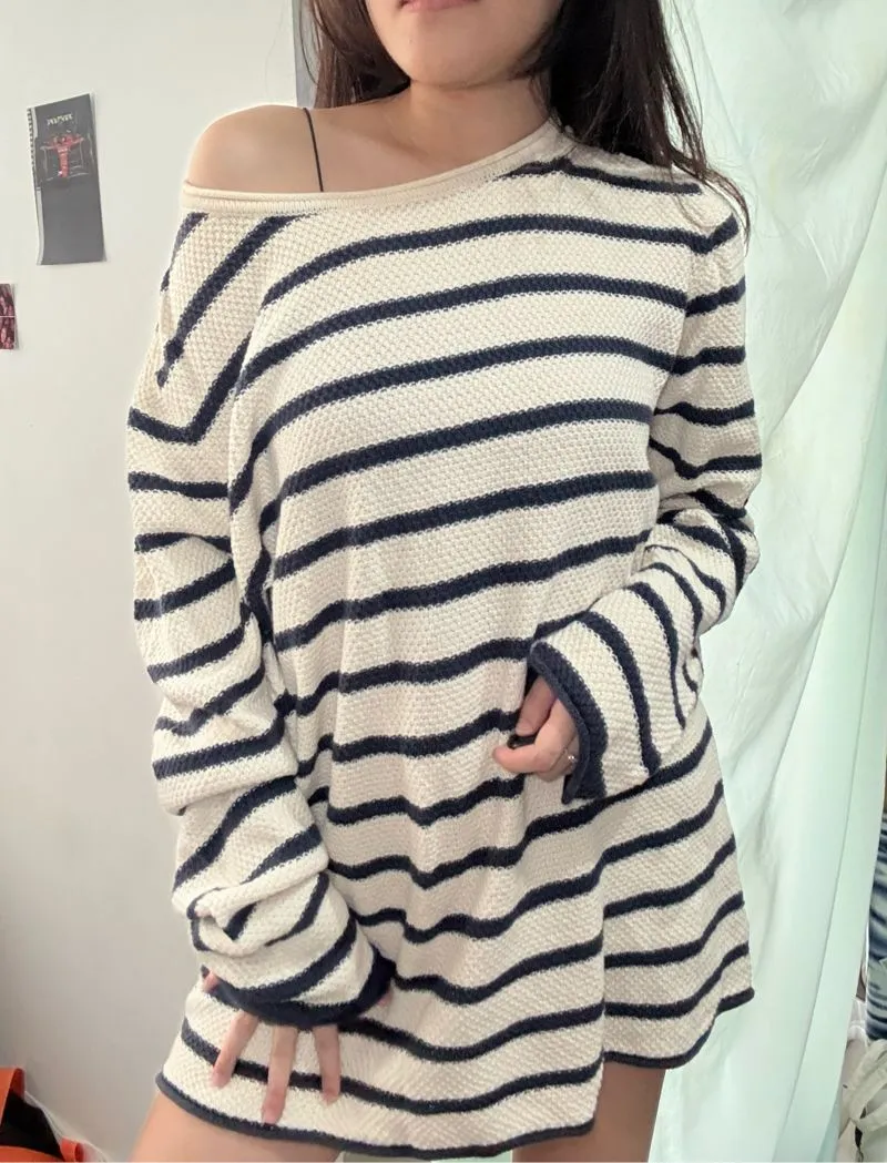 Unisex Pull & Bear Knit Sweatshirt (Xl) photo 1