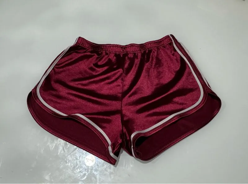 Silk Hotpants - Red Velvet photo 1
