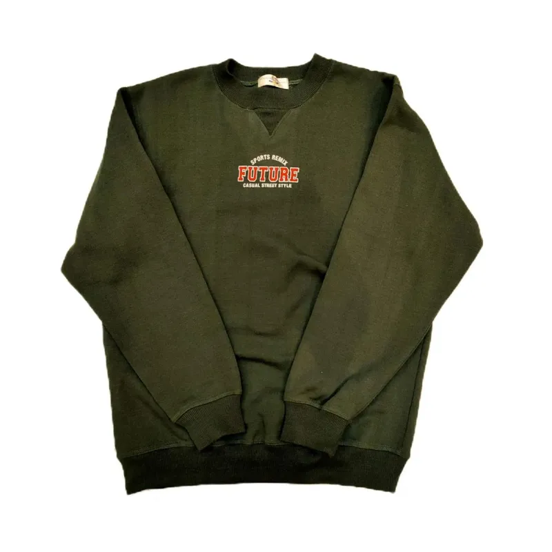 Vintage Streetwear Sweatshirt Pria brown photo 1