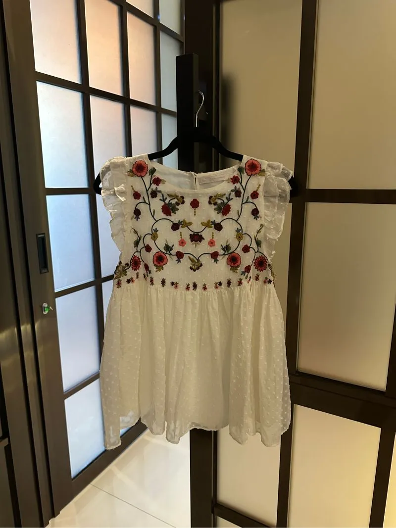 White Lacey Top photo 1