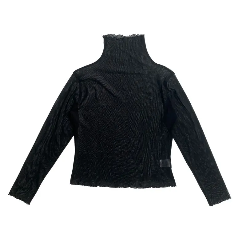 Streetwear Shirt Wanita black photo 1