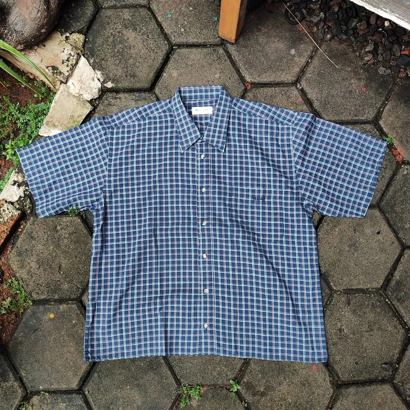 Streetwear Y2K Casual shirt Pria multicolor photo 1