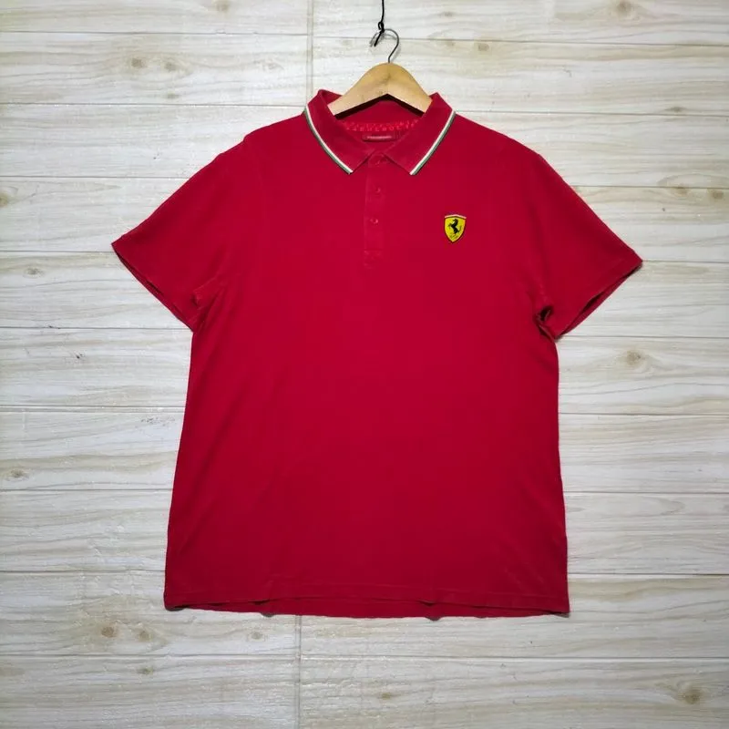 724. Polo Shirt kaos FERRARI photo 1