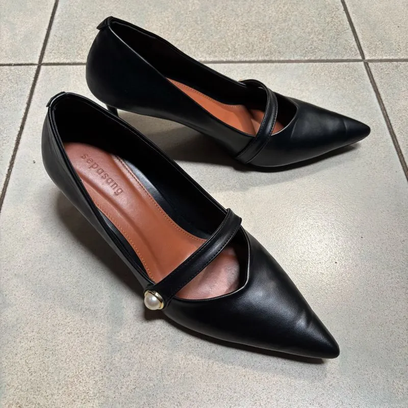 Sepasang Collection Anaya Sendal Mules 7cm ukuran 41 photo 1