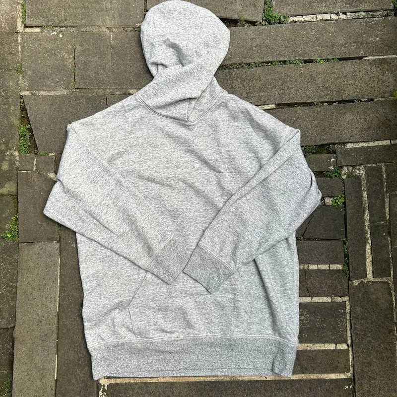 Uniqlo Casual Hoody Pria gray photo 1