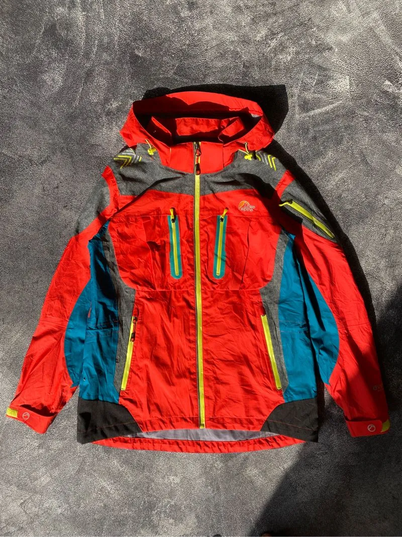 Jaket Outdor Lowe Alpine Event Waterproof Fabric Preloved