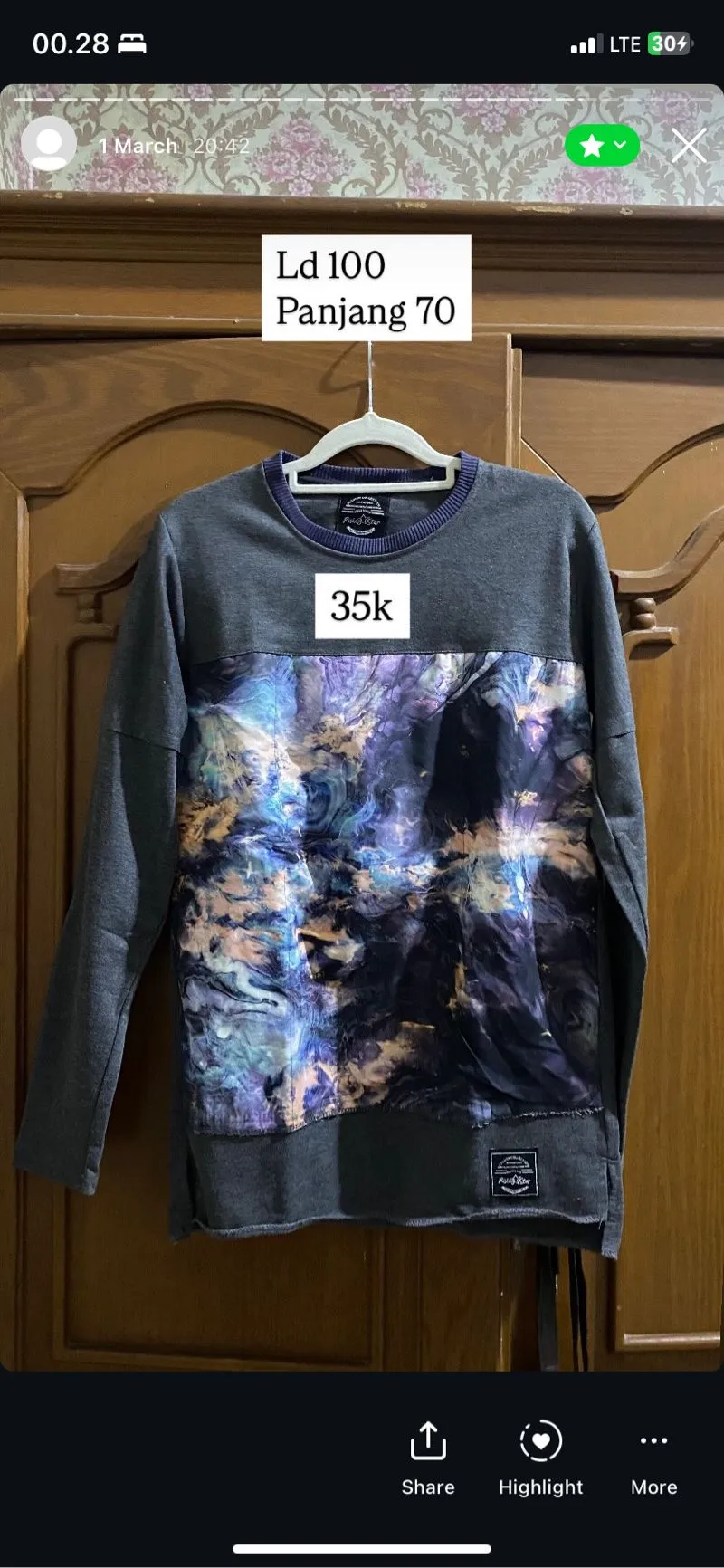Preloved pemakaian pribadi photo 1