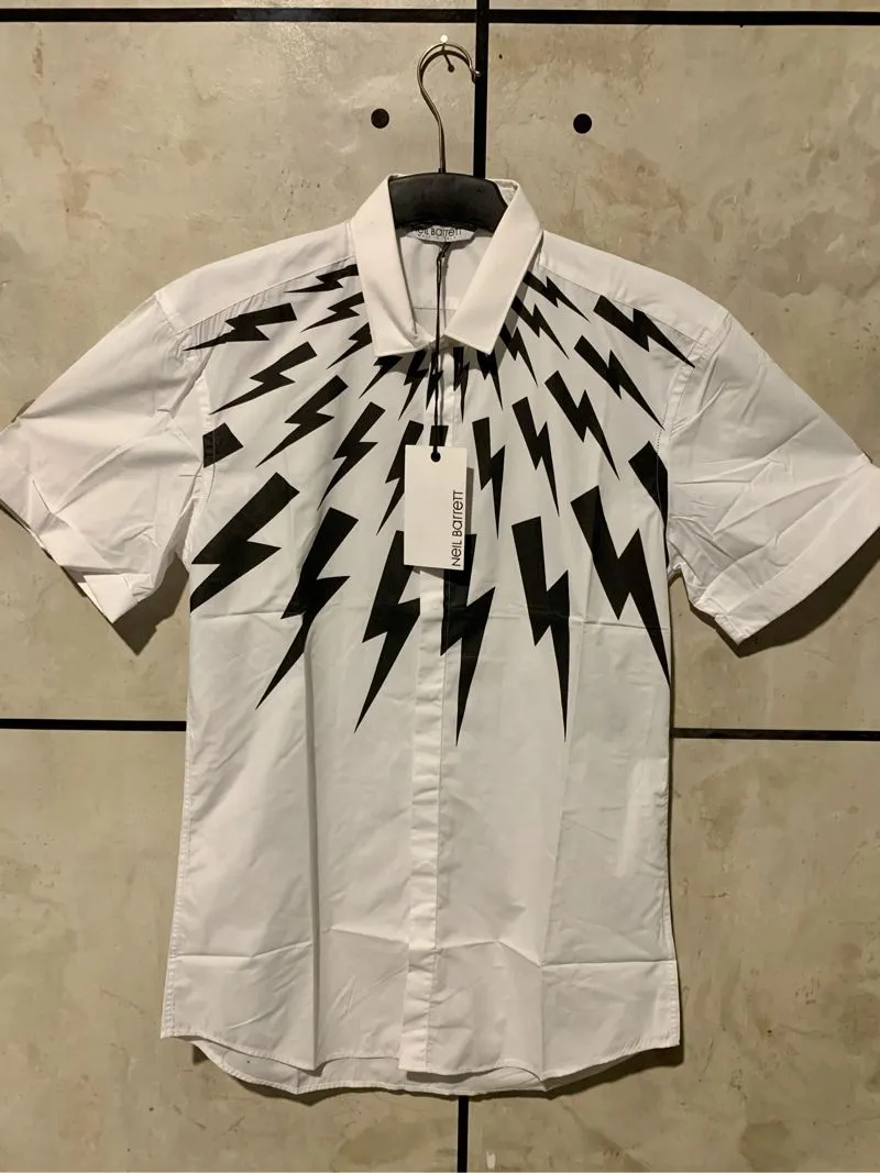 NEIL BARRETT THUNDERBOLT SHIRT Preloved