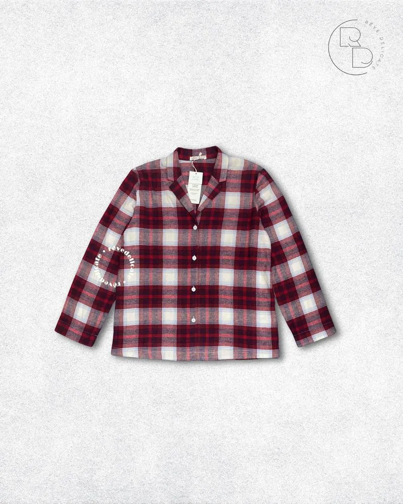 OYSHO Plaid Shirt Kemeja kotak-kotak cewek - ORIGINAL photo 1