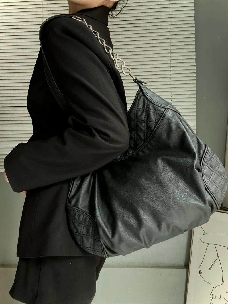 MANGO LEATHER VINTAGE BAG  photo 1