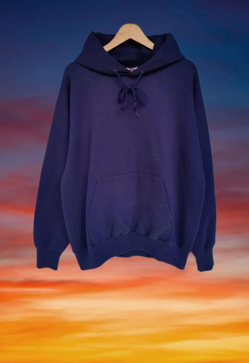 Hanes Streetwear Skater Hoody Pria navy photo 1
