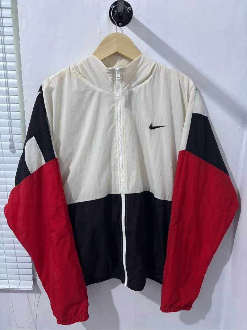 READY NIKE WINDBREAKER COLLOW BLOCK BIG LOGO  photo 1