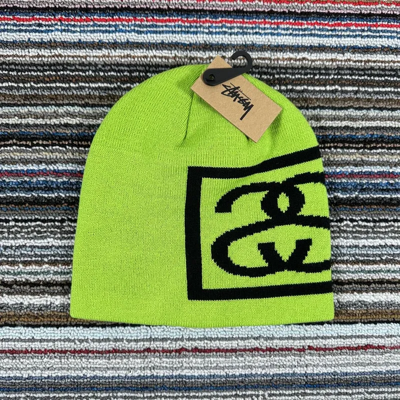 Stussy Streetwear Y2K Hat Pria green photo 1