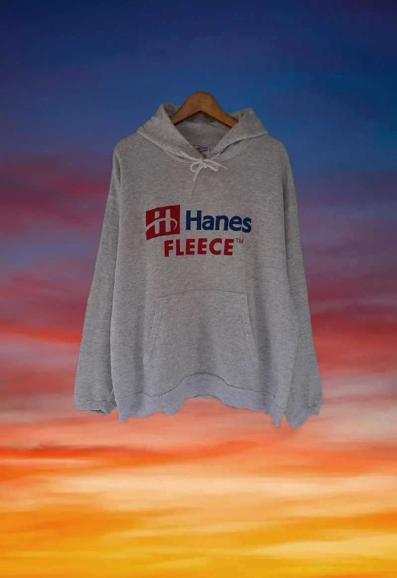 Hanes Streetwear Vintage T-shirt Pria gray photo 1
