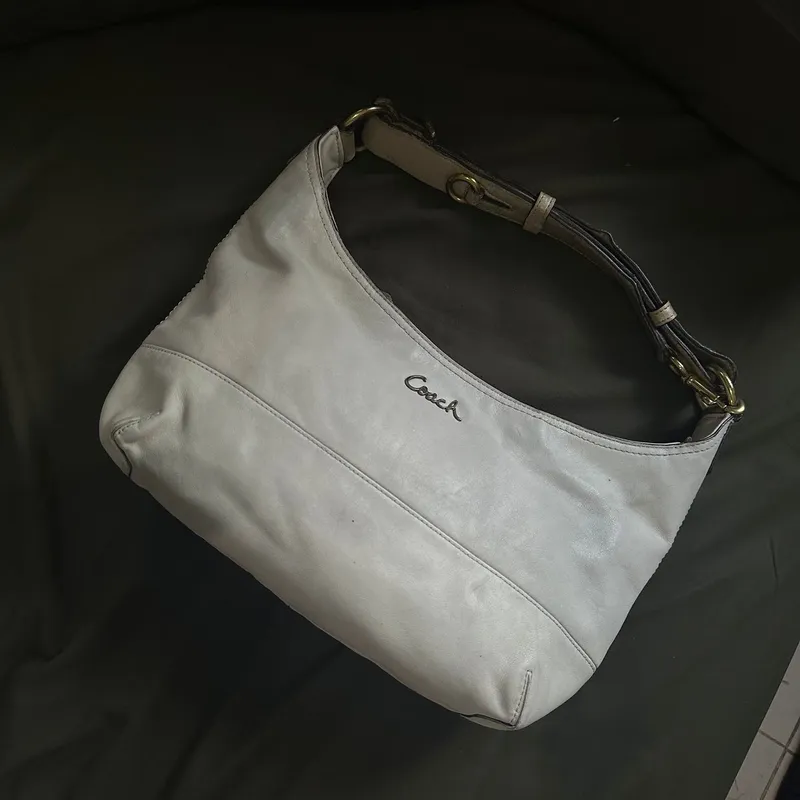 Coach Vintage Shoulder bag Wanita white photo 1