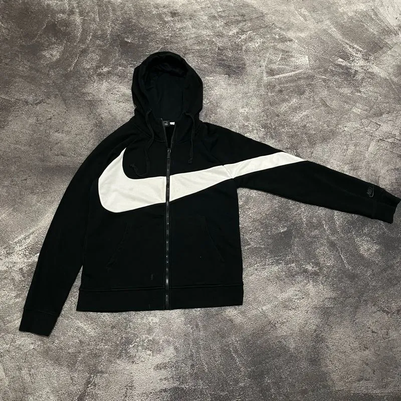 big swoosh hoodie