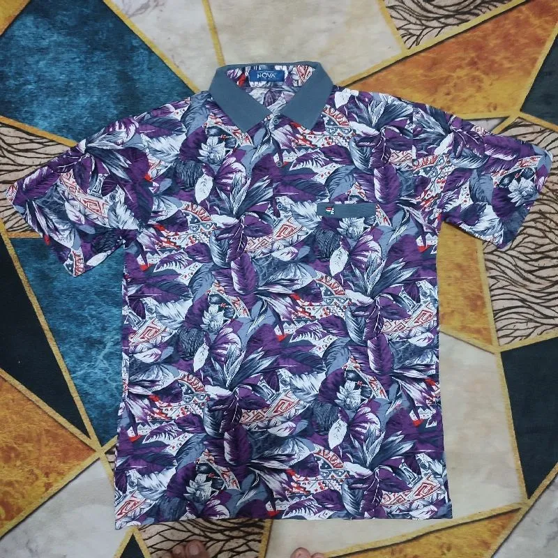 Polo Shirt Hawaiian Vintage photo 1