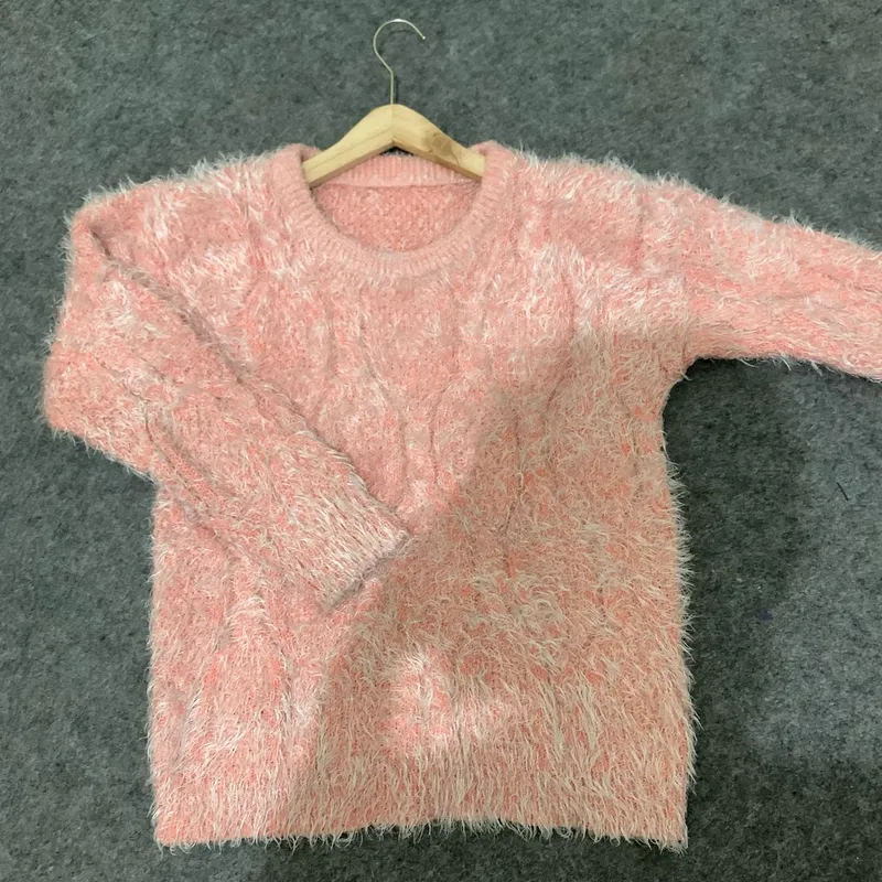 Casual Sweater Wanita pink photo 1