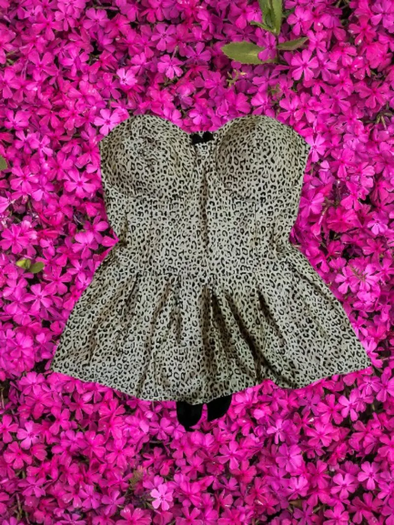 Leopard Tube Top photo 1