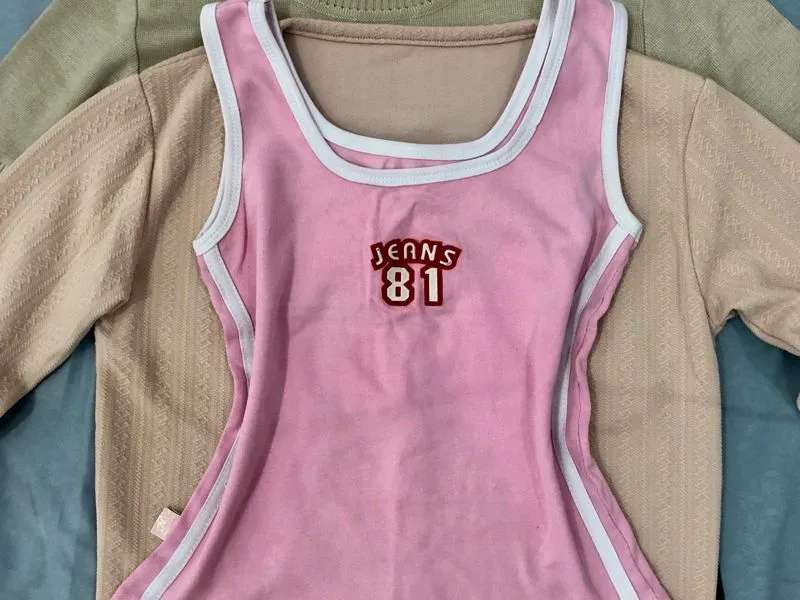 basic tank top pink photo 1