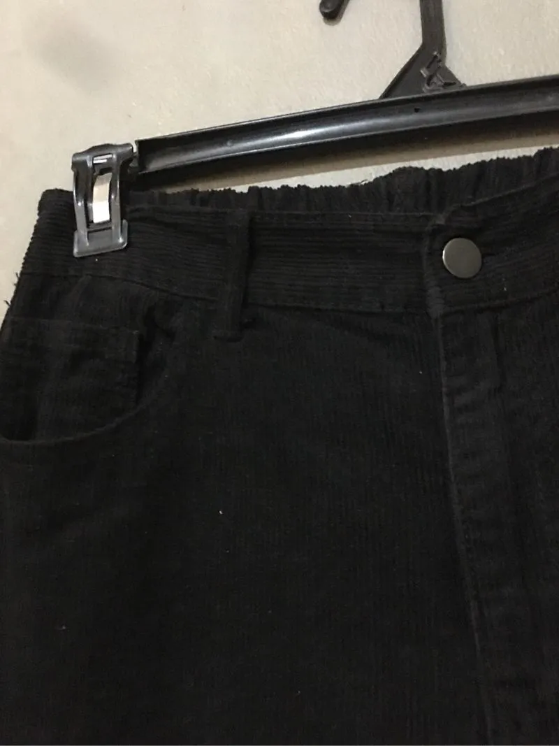 corduroy black  photo 1