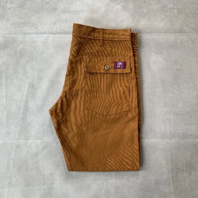 GUNG HO MADE IN USA FATIGUE PANTS CANVAS  photo 1