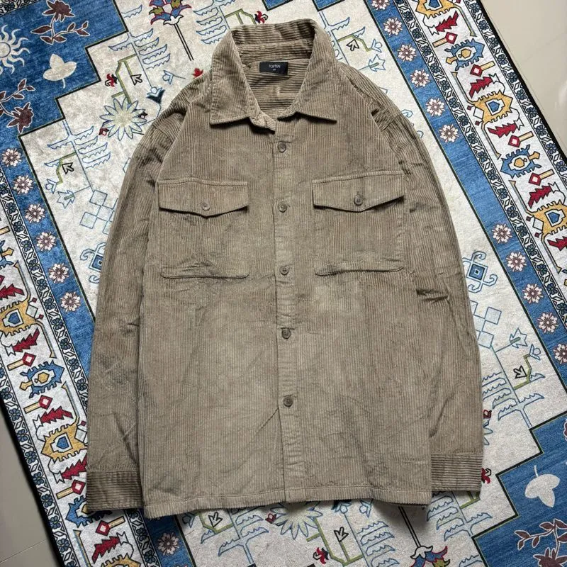 Topten Corduroy Outer Shirt size L Boxy photo 1