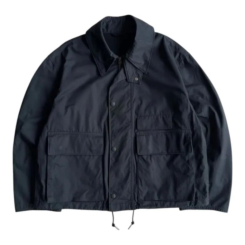 UNIQLO UTILITY BLOUSON NAVY WORK JACKET photo 1