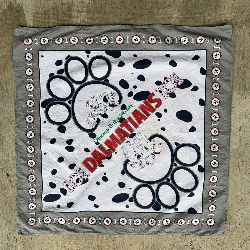 Vintage Tapestry disney Dalmatians bendera kain  photo 1